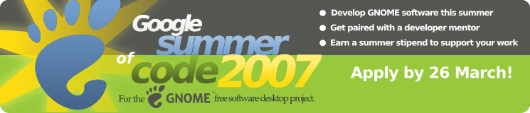 Apply to Google Summer of Code 2007