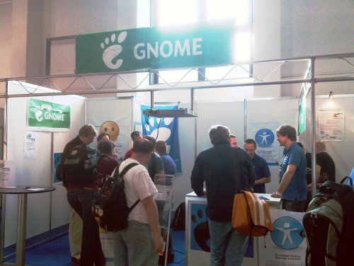 GNOME Booth at LinuxTag