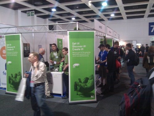 openSUSE Booth at LinuxTag